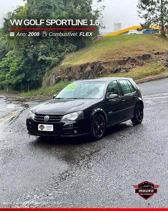 VOLKSWAGEN GOLF 1.6 MI SPORTLINE 8V FLEX 4P MANUAL